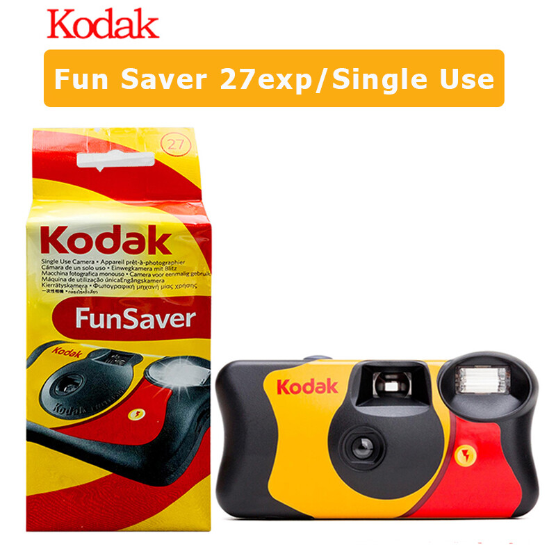 Kodak máy ảnh tiết kiệm điện một lần dùng một lần 27 ảnh phơi sáng