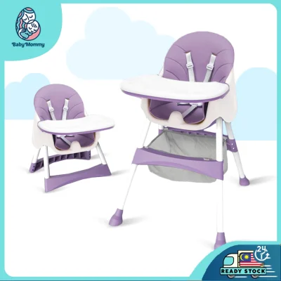 [Ready Stock] NeWReadyStock Baby MultiFunction 5Types Foldable Dining High Chair Baby Dining Chair (7)