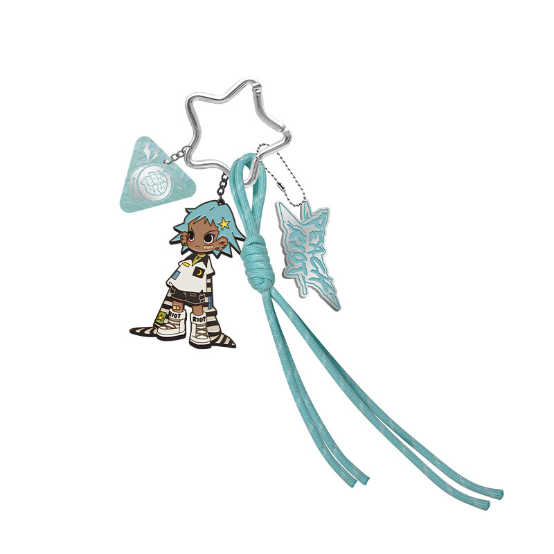 POP MART Lil Peach Riot: Loading! Series-Keychain (GIGI/POPPY/FRANKIE)