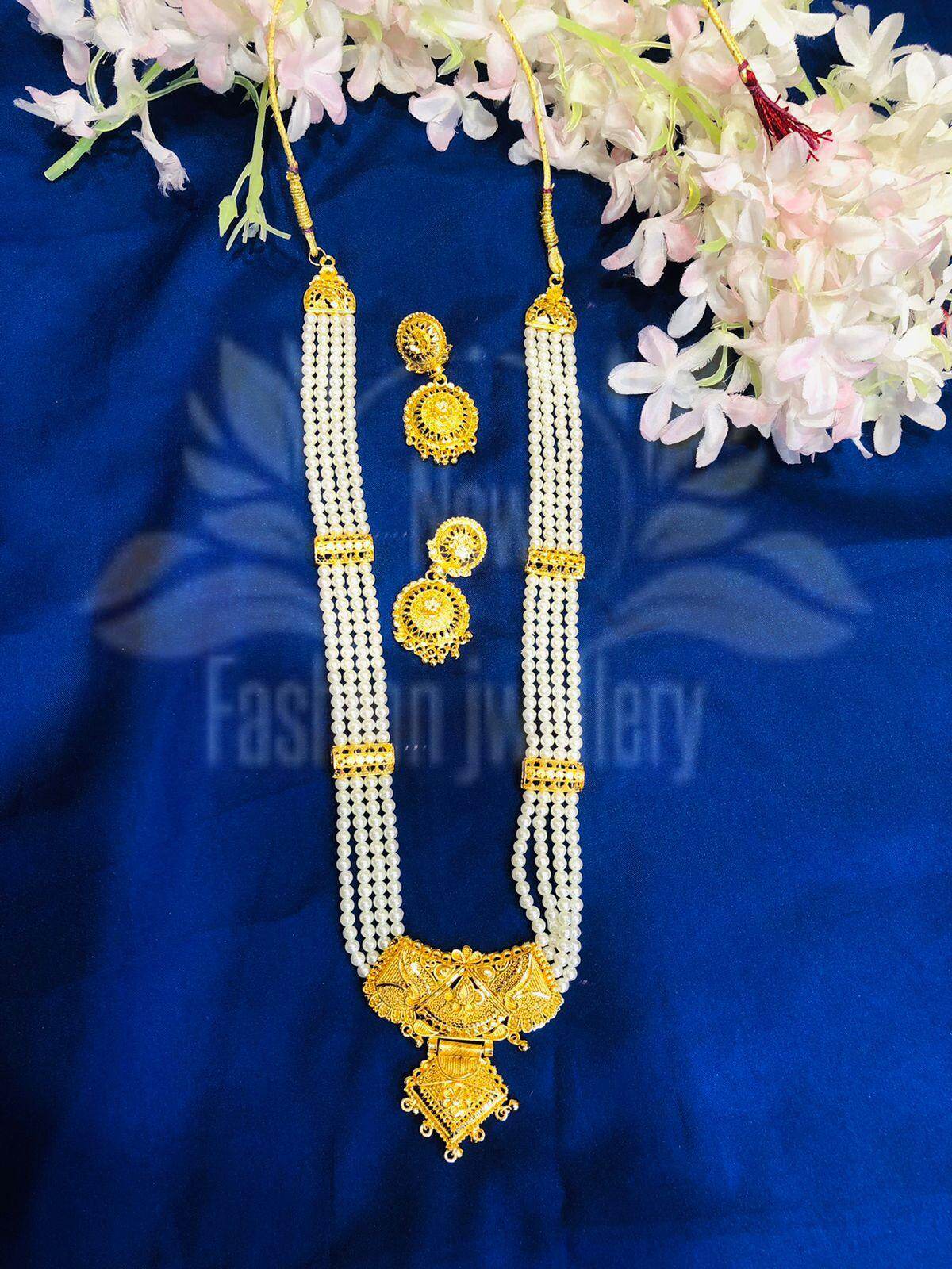 Sita har Gold Plated and pearl work 