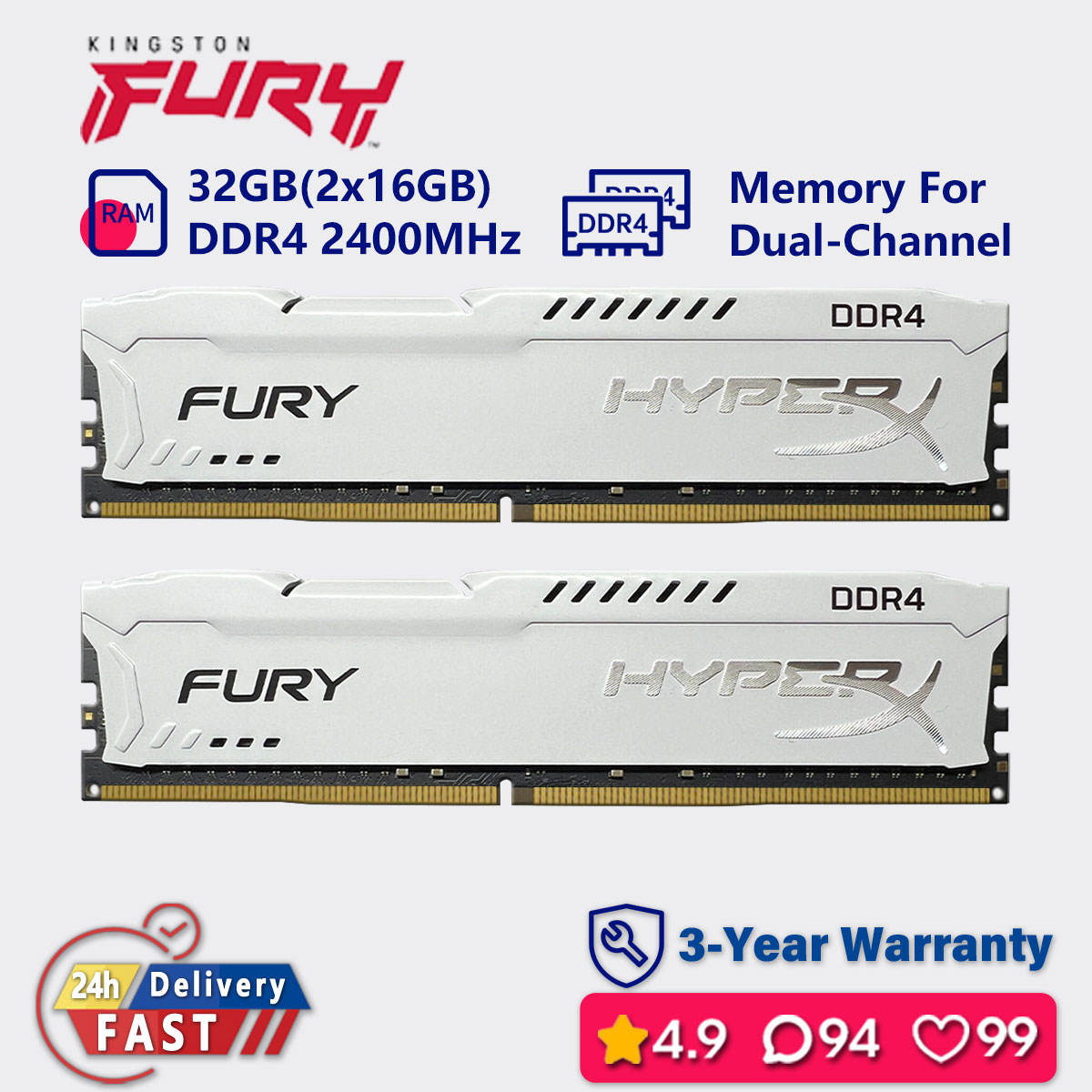 Shop 32gb Hyperx Fury at Better Price Online | Lazada Singapore