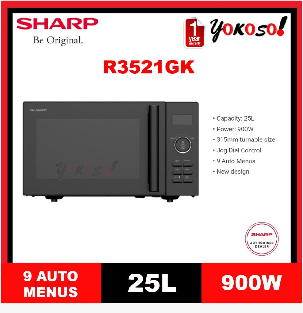 sharp microwave oven r3521gk