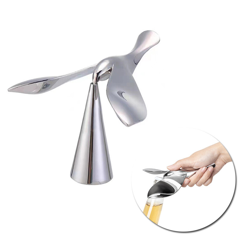 Chim bay nonpareil dụng cụ mở nắp thanh cái mở nắp chai cân bằng sáng tạo điêu khắc
