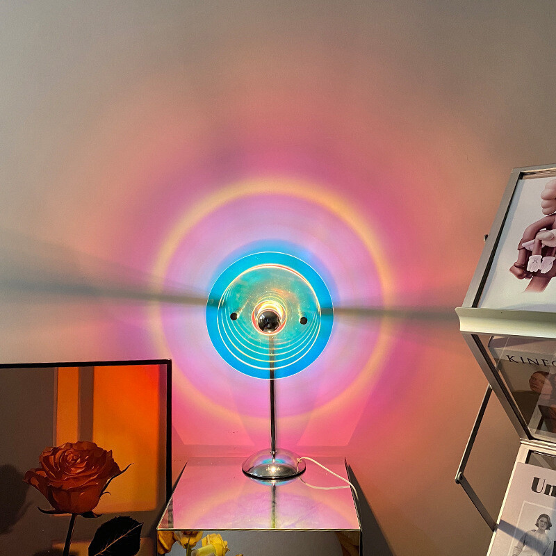 Đèn bàn led hiện đại đèn bàn đèn ngủ nhiều màu sắc chiếu bầu không khí đèn trong nhà trang trí nội thất cho phòng khách phòng ngủ