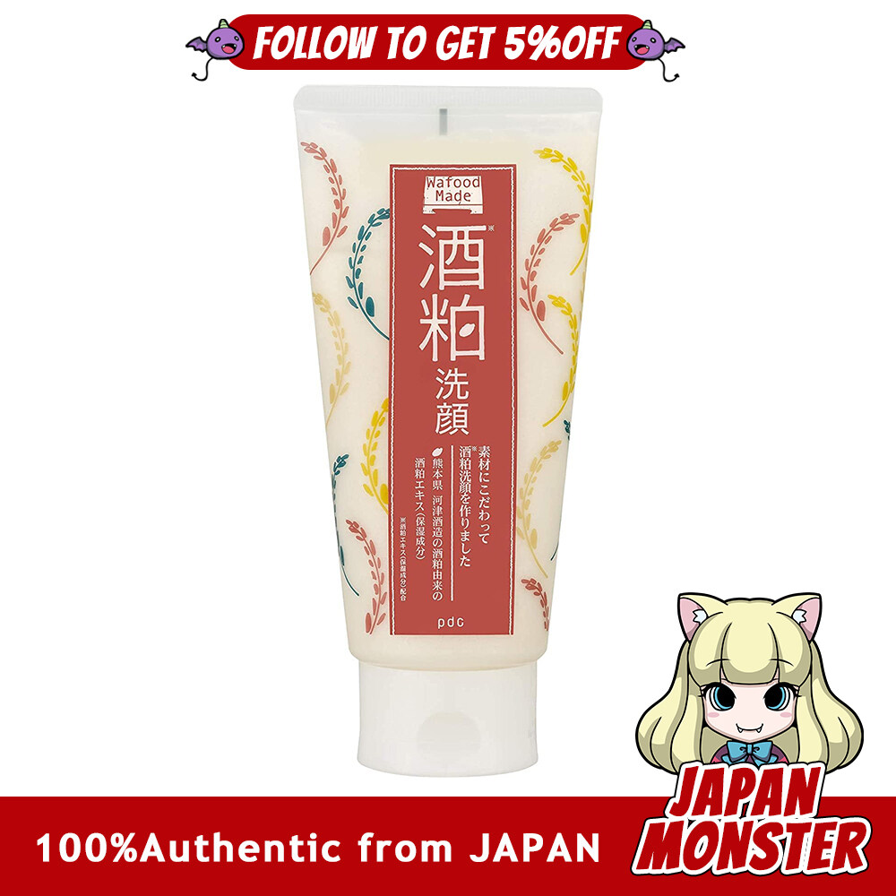 Pdc Wafood Made Sake Lees Face Wash 170g Japan
