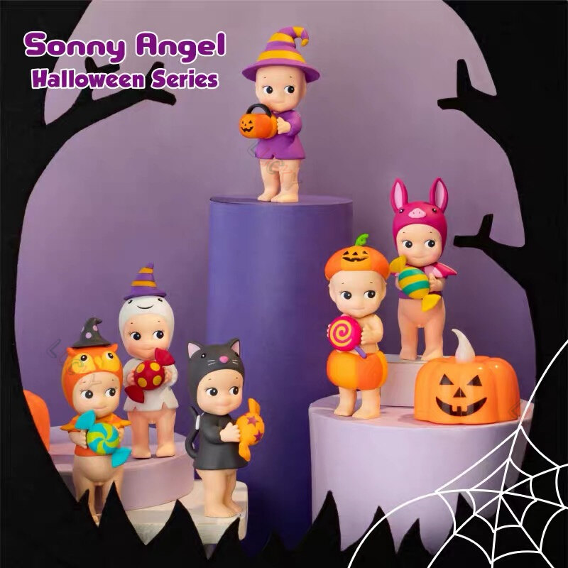 Sonny Angel 2021 dòng sản phẩm Halloween Hộp đồ chơi sưu tập dễ thương búp bê Anime mô hình động dễ thương mô hình em bé bộ sưu tập quà tặng giáng sinh búp bê hình dễ thương