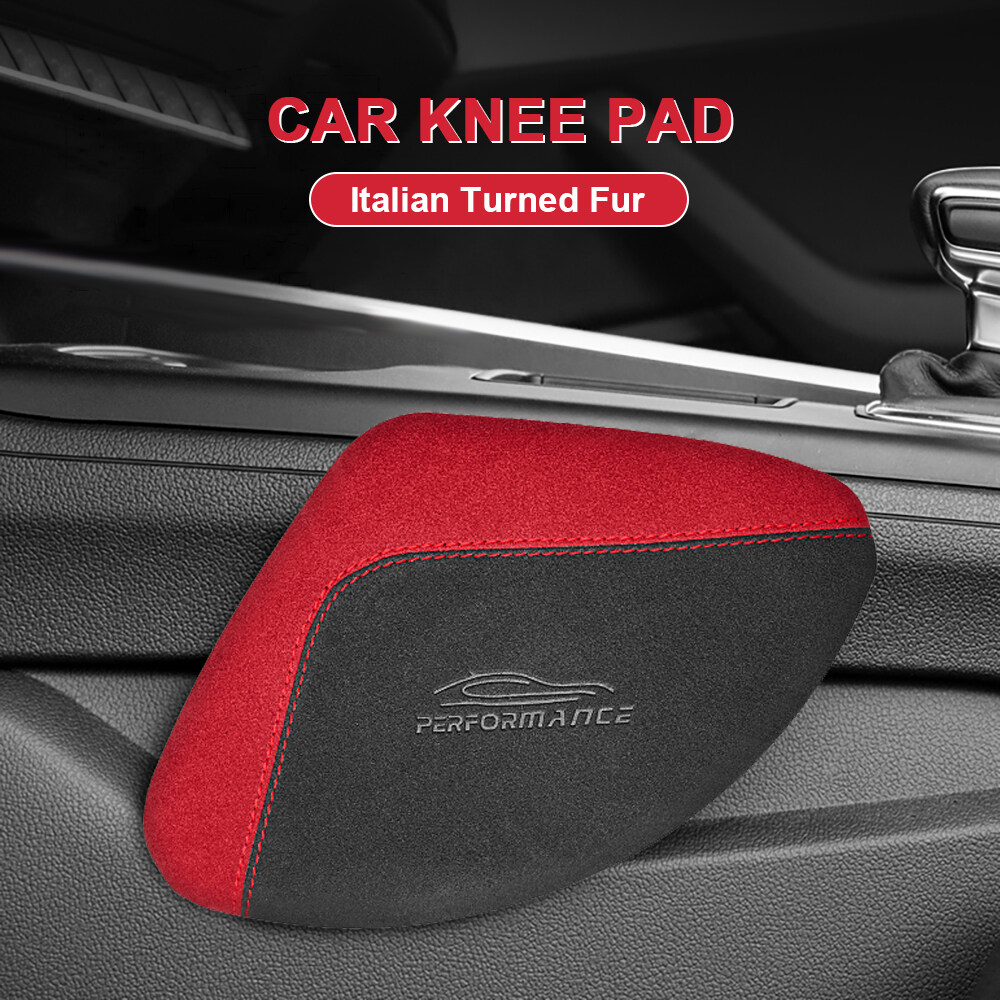 AIRSPEED Suede Car Knee Pad For All Cars Can Use Driver and Co