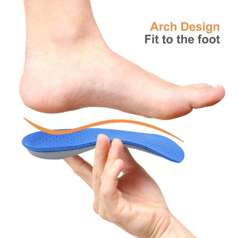 Orthotic Insoles Arch Support Inserts Fallen Arches Flat Feet Heel Pain H