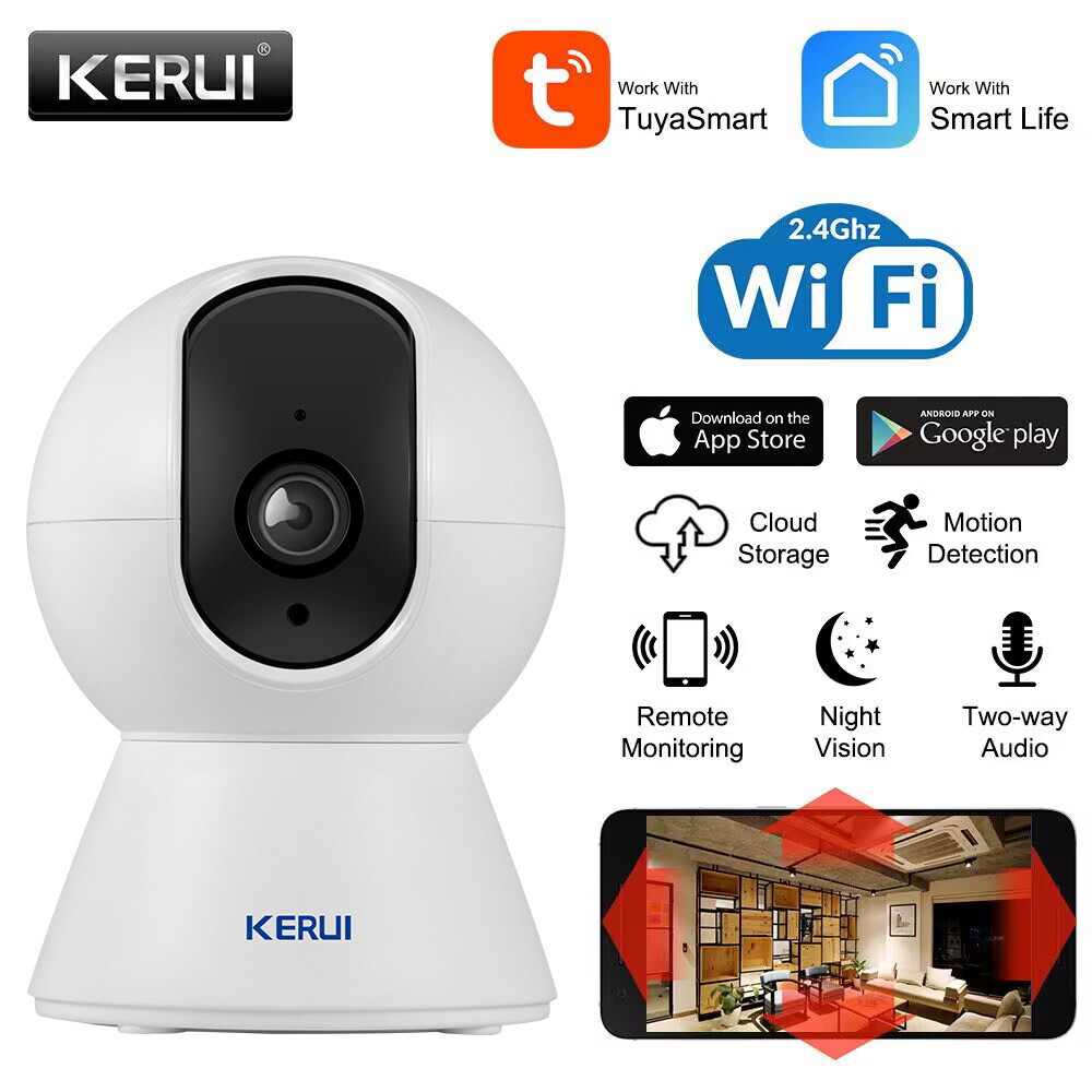 KERUI Tuya 3MP Wireless Security Camera with Night Vision