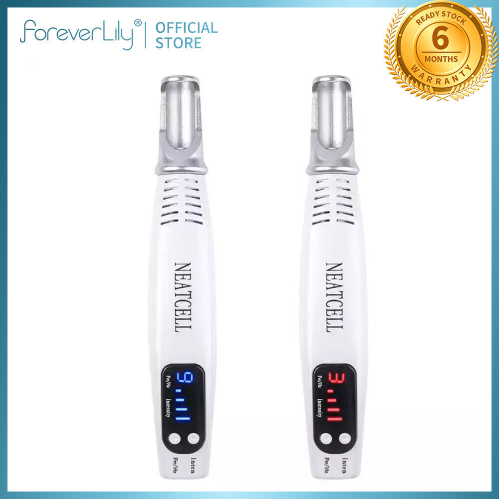 foreverlily  Bút Laser Picosecond Mini Máy Trị Mụn Bằng Laser Sắc Tố Lông Mày Đốm Đen Xóa Tàn Nhang T Attoo Chăm Sóc Sắc Đẹp (Không Hộp) [GD]