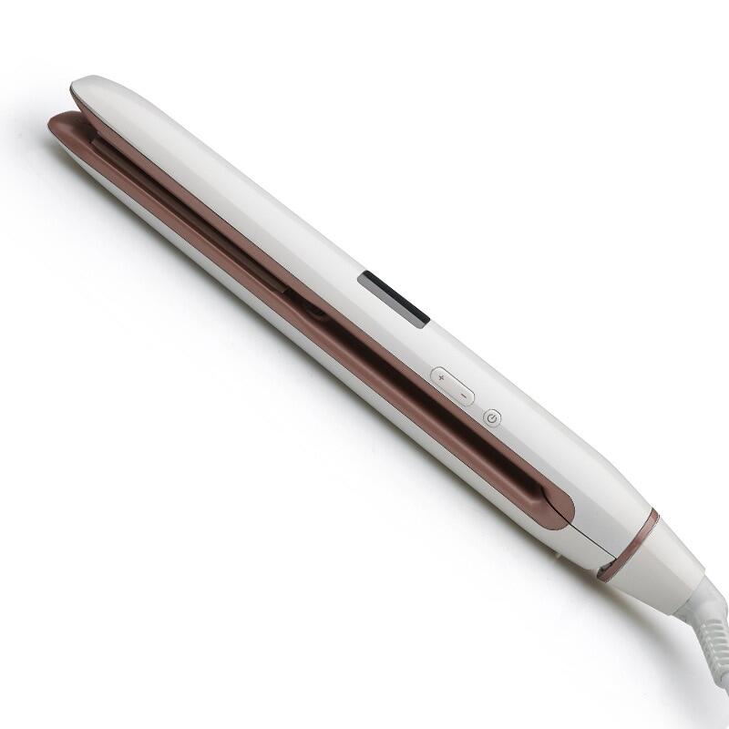 Gambar Professional Hair Straightener Iron LED Display Ceramic Coating Plates Ionic Curling Irons Chapinha Flat Iron Hair iron