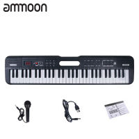 [ammoon]61 Keys Digital Electronic Keyboard / Piano With MicrophoneUSB CableUser Manual