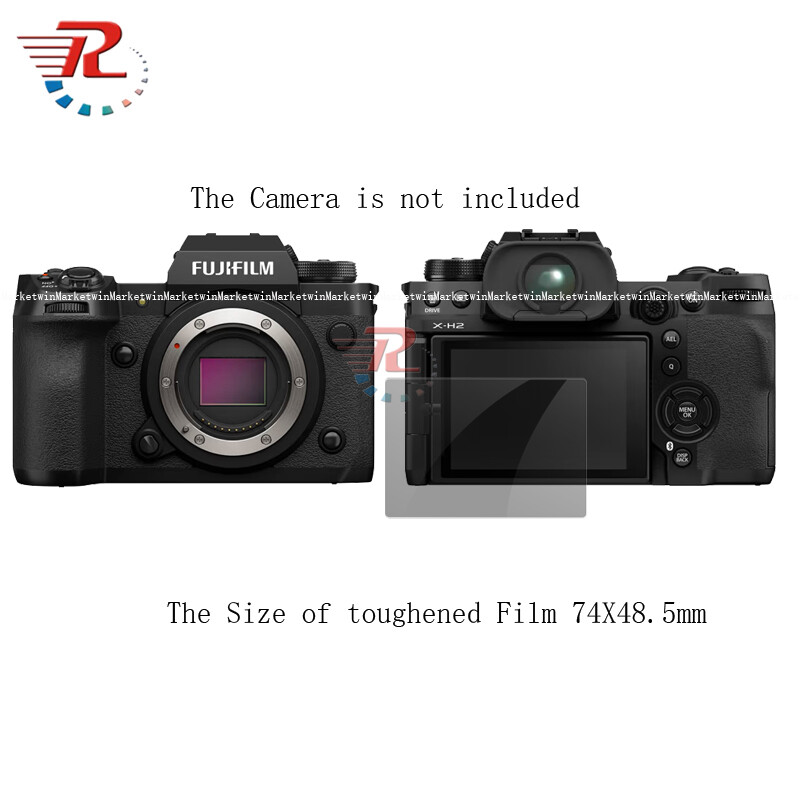 Fujifilm XH2 Máy Ảnh Miếng dán màn hình kính cường lực Cho Fujifilm XH2 Máy Ảnh Phim tấm dán bảo vệ màn hình màng bảo vệ Độ nét cao
