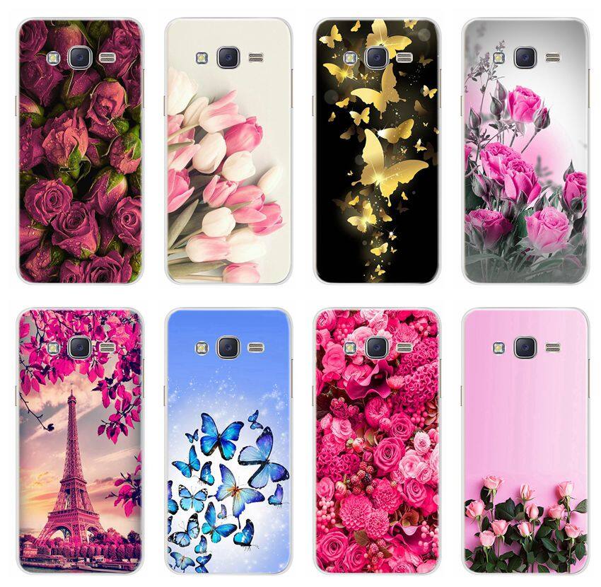 Beautiful Flower Case For Samsung Galaxy J2 Prime G532 G532F Soft Silicone  TPU Phone Cover For Samsung J2Prime
