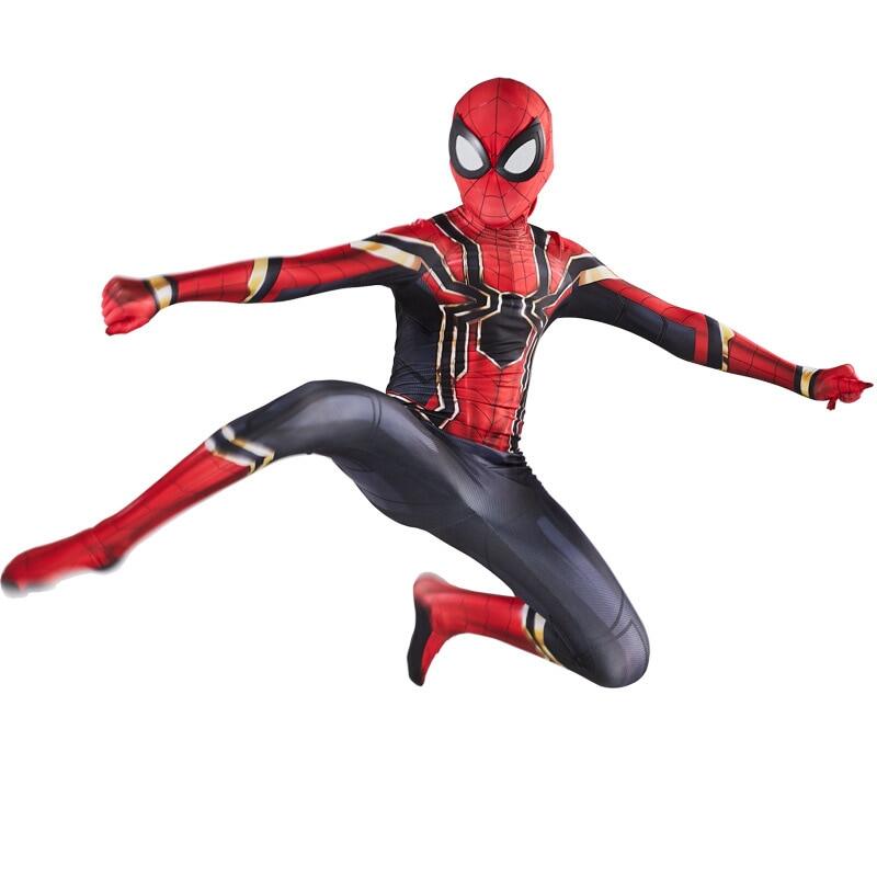 bộ áo liền quần hóa trang nhân vật spiderman phong cách far from home cho các bé - intl 6