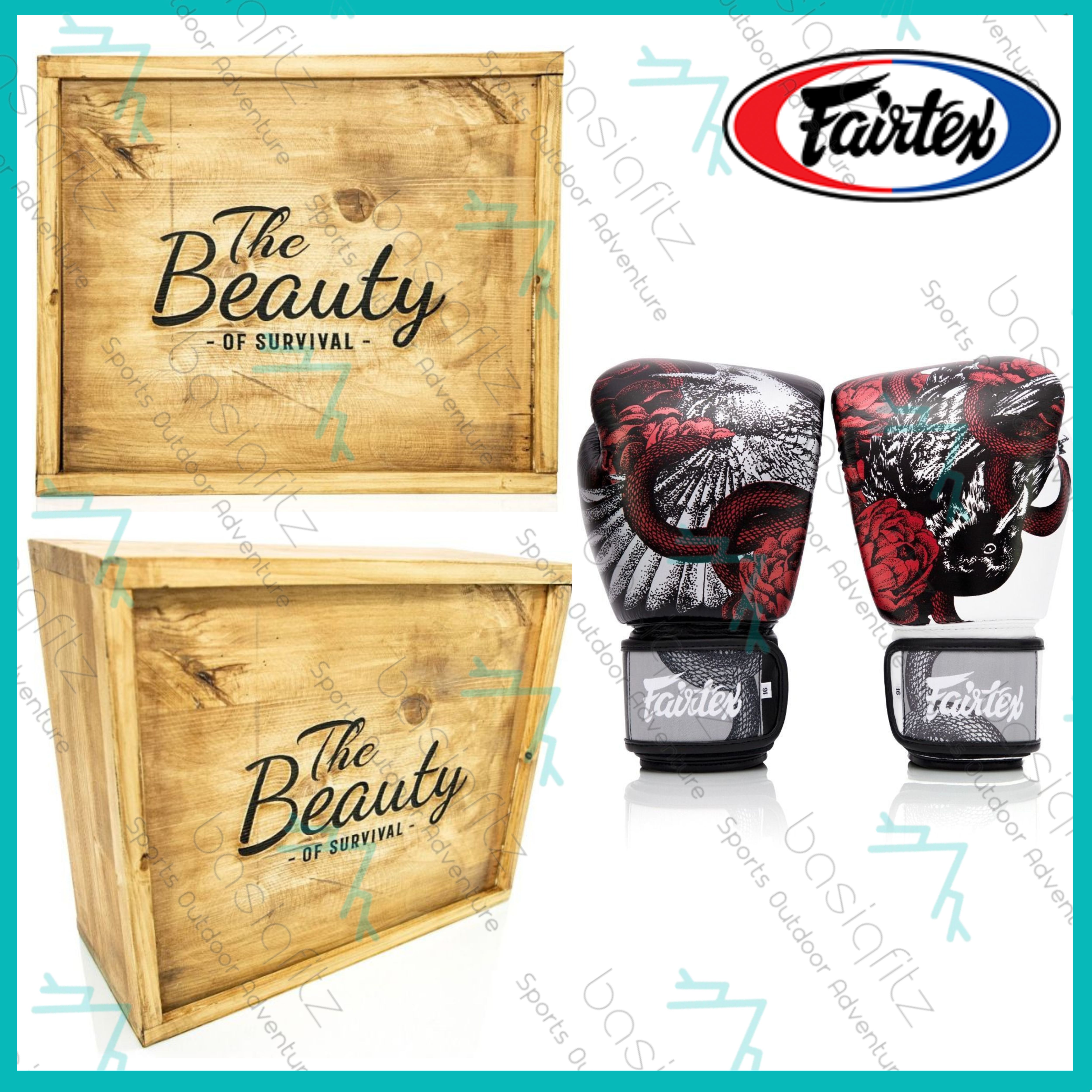 Genuine] Fairtex Genuine Leather Boxing Glove The Beauty Of