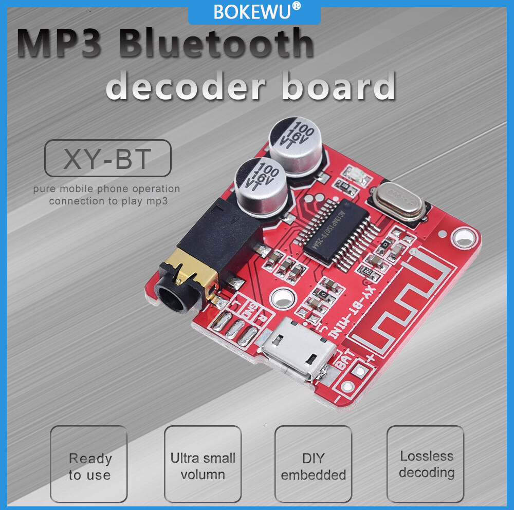 Bluetooth Audio Receiver Board Bluetooth 5.0 MP3 Lossless Decoder Board