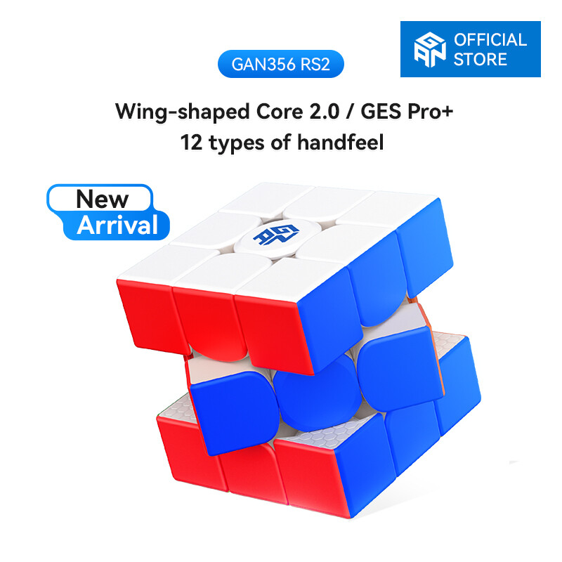 Gan 356 RS 2 khối rubik tốc độ 3x3 Gans 356rs 2 khối lập phương thần kỳ Stickerless Trò chơi giáo dục đồ chơi cho trẻ em