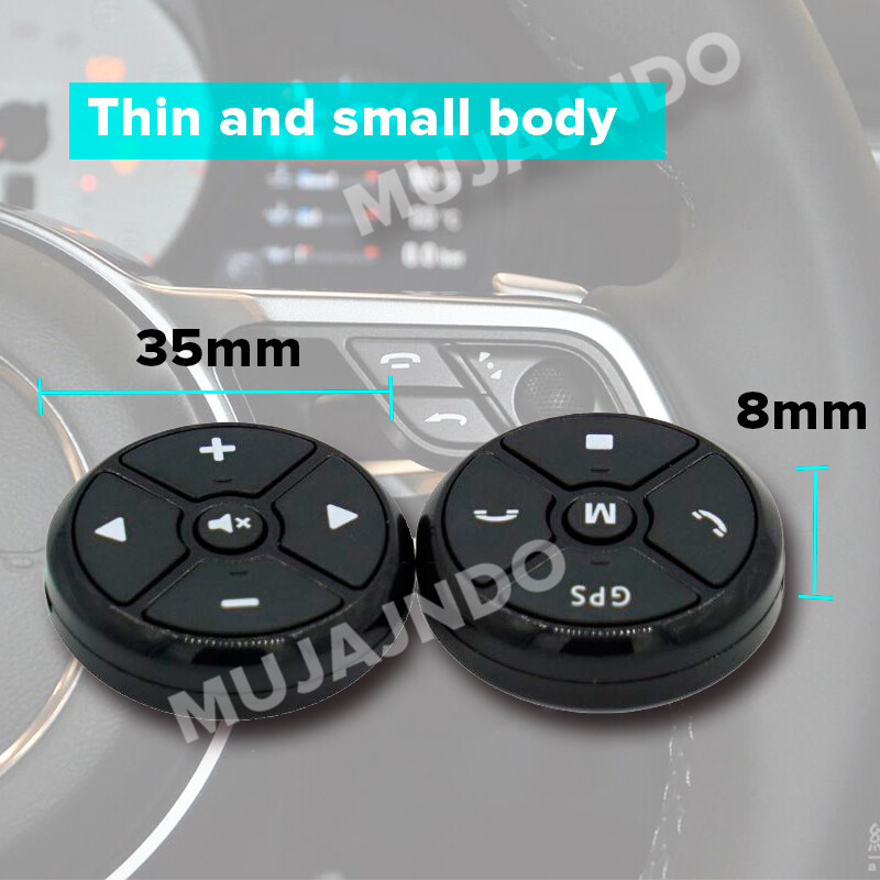 MUJAJNDO Universal Car Steering Wheel controller GPS Wireless