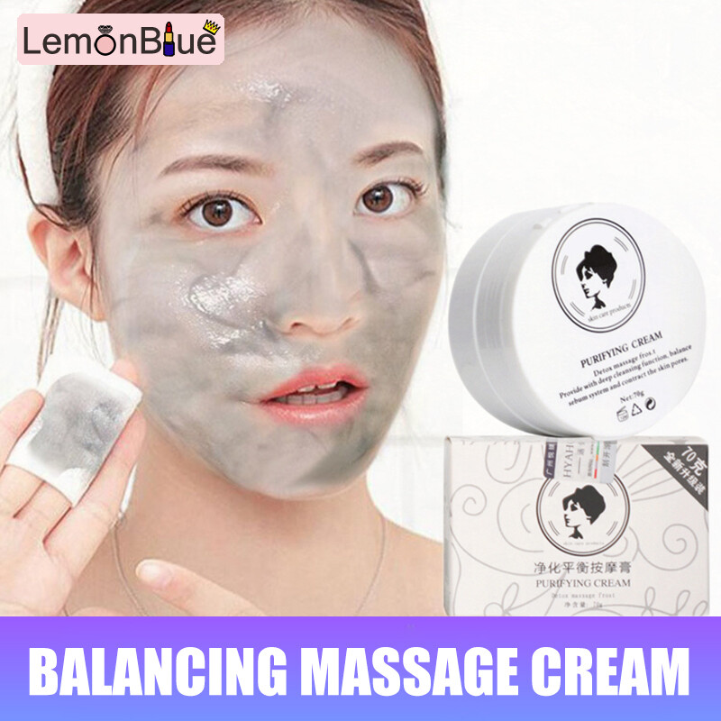Gambar Balancing Massage Cream Purifying Cream Facial Hydration Deep Cleaning Detox Cream Shrink Pores Cream Purifying Cream Facial Hydration Deep Cleaning Shrink Pores Skin Care Balancing Massage Cream
