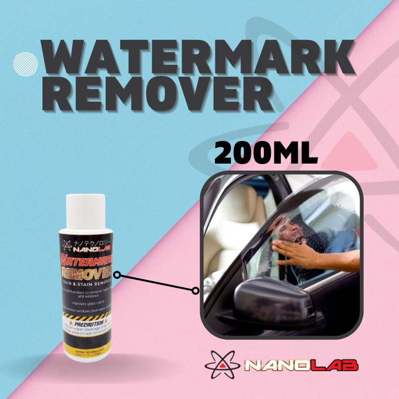NANOLAB Watermark Remover Glass Rain Stain Remover Pencuci cermin 200ml