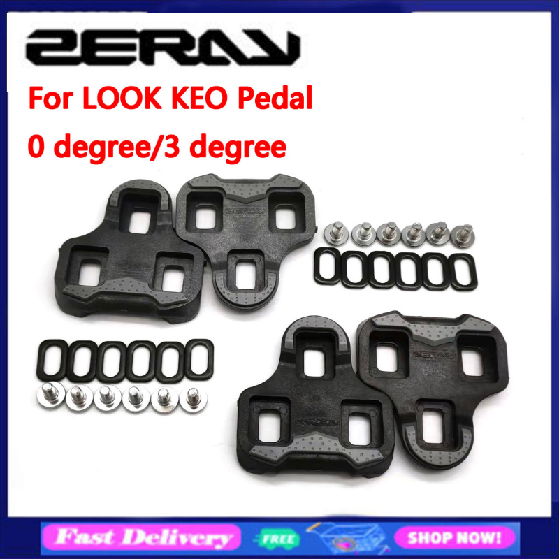 Zeray zp-110s zp-112 zp-115 bàn đạp cleat 3 độ 0 độ chống trượt cho look keo bàn đạp thi đấu xe đạp đường trường