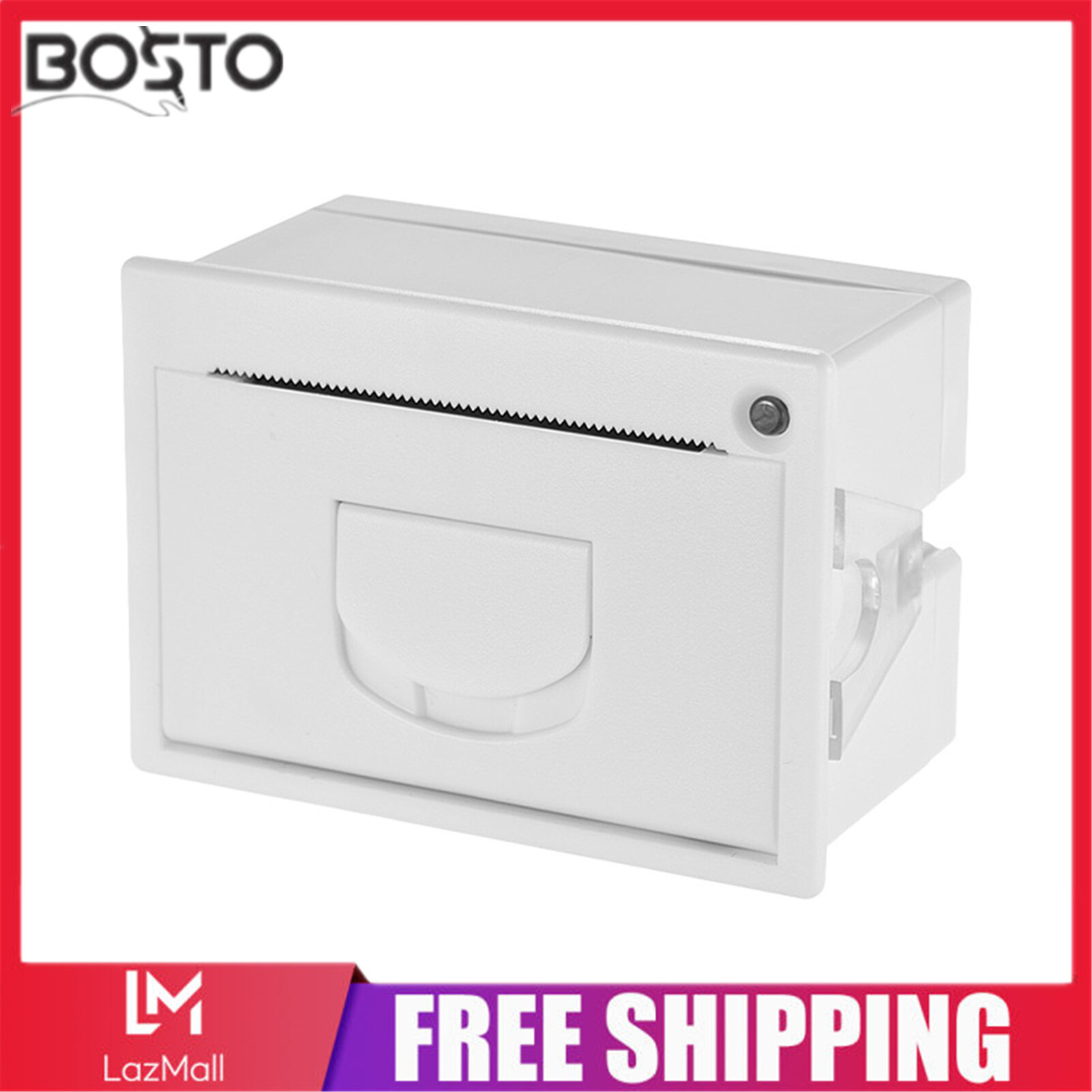 GOOJPRT Máy In Nhiệt Hóa Đơn Nhúng Mini QR204 58Mm, TTL + Giao Diện USB, In Tốc Độ Cao Mm/giây 50-85