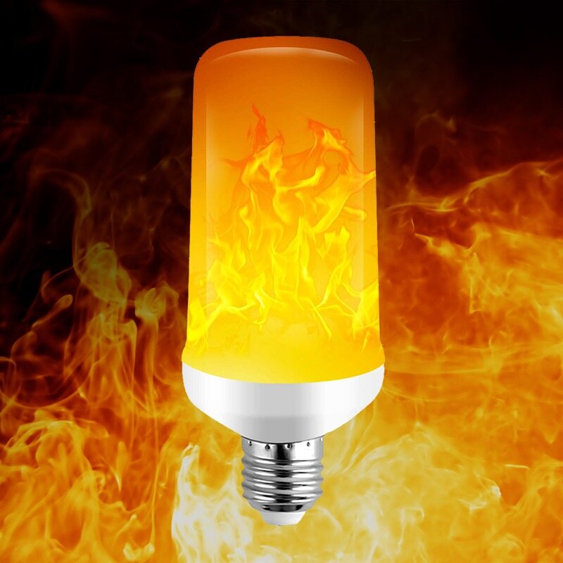 Bóng đèn ngọn lửa led e27 bóng đèn ngô, đèn led nhấp nháy, hiệu ứng ngọn lửa động 3 w 5 w 7w 9w 110v-220v dành cho chiếu sáng gia đình