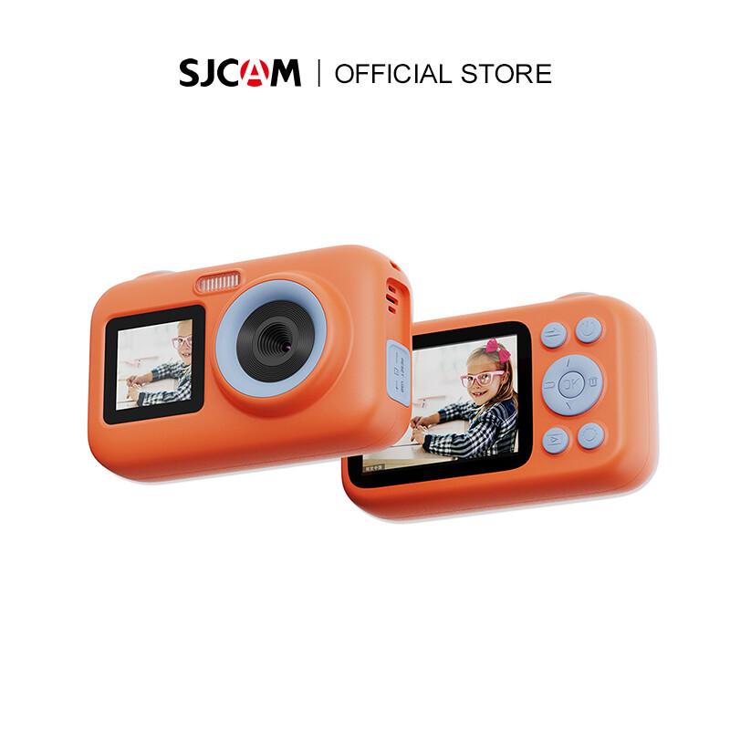  Sjcam 1080P Màn Hình Kép Trẻ Em máy ảnh kỹ thuật số Funcam Độ Phân Giải Cao Xách Tay Mini Trẻ Em Máy Quay Video Với Màn hình LCD Cho Nam Nữ Người Bạn Món Quà Sinh Nhật 