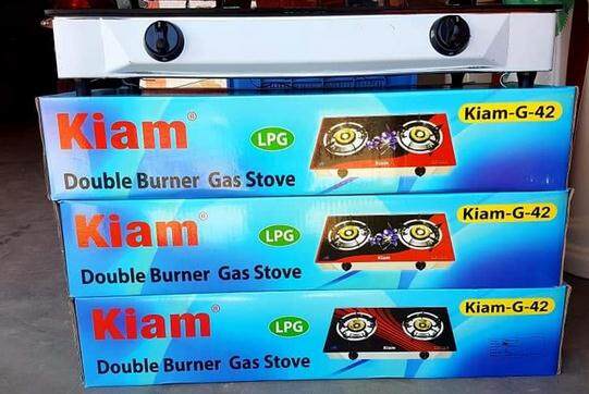Kiam Gas Stove With Glass Double Barner G 42 Lpg Buy Online At Best Prices In Bangladesh Daraz Com Bd
