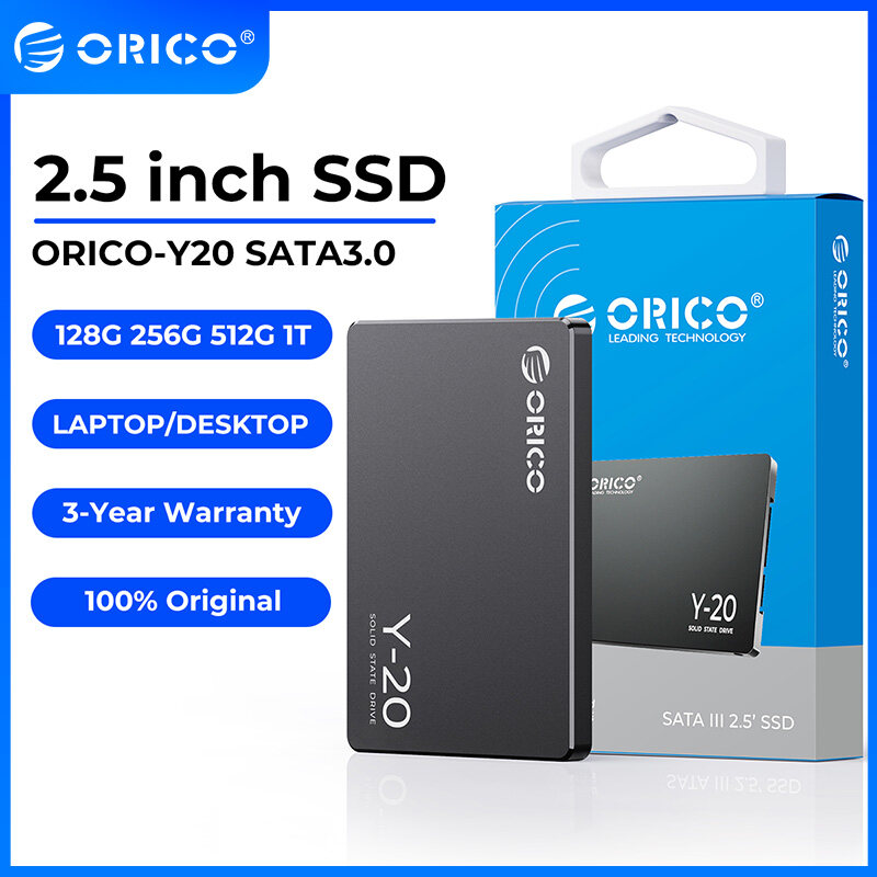 ORICO SSD 2.5 "SSD 128GB 256GB 512GB 1TB ổ cứng lưu trữ thể rắn/tốc độ cao SSD SATA III cho Máy tính để bàn máy tính xách tay