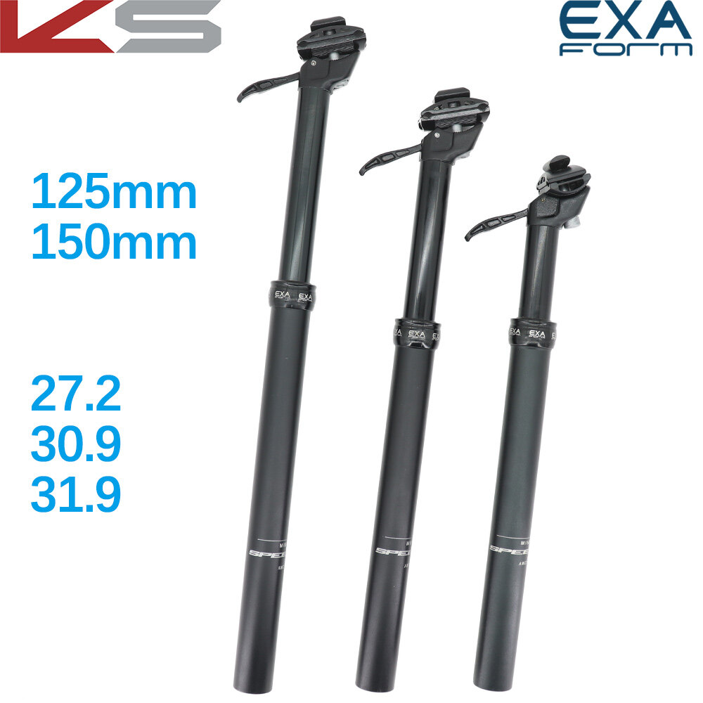 31.6 MTB Bike Lever Control Seat Post 