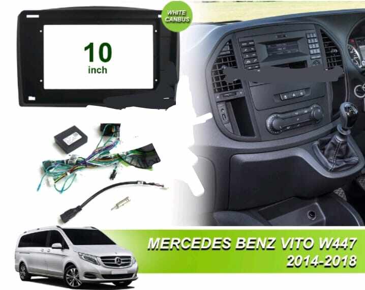 Mercedes Vito W447 14-18 Smar T Forfour 05-10 IPS Screen Android Player + Casing + Foc Reverse Camera And Android Player 360 3D 1080P Camera High Grade Harga 735 Ringgit*Penghantaran Percuma