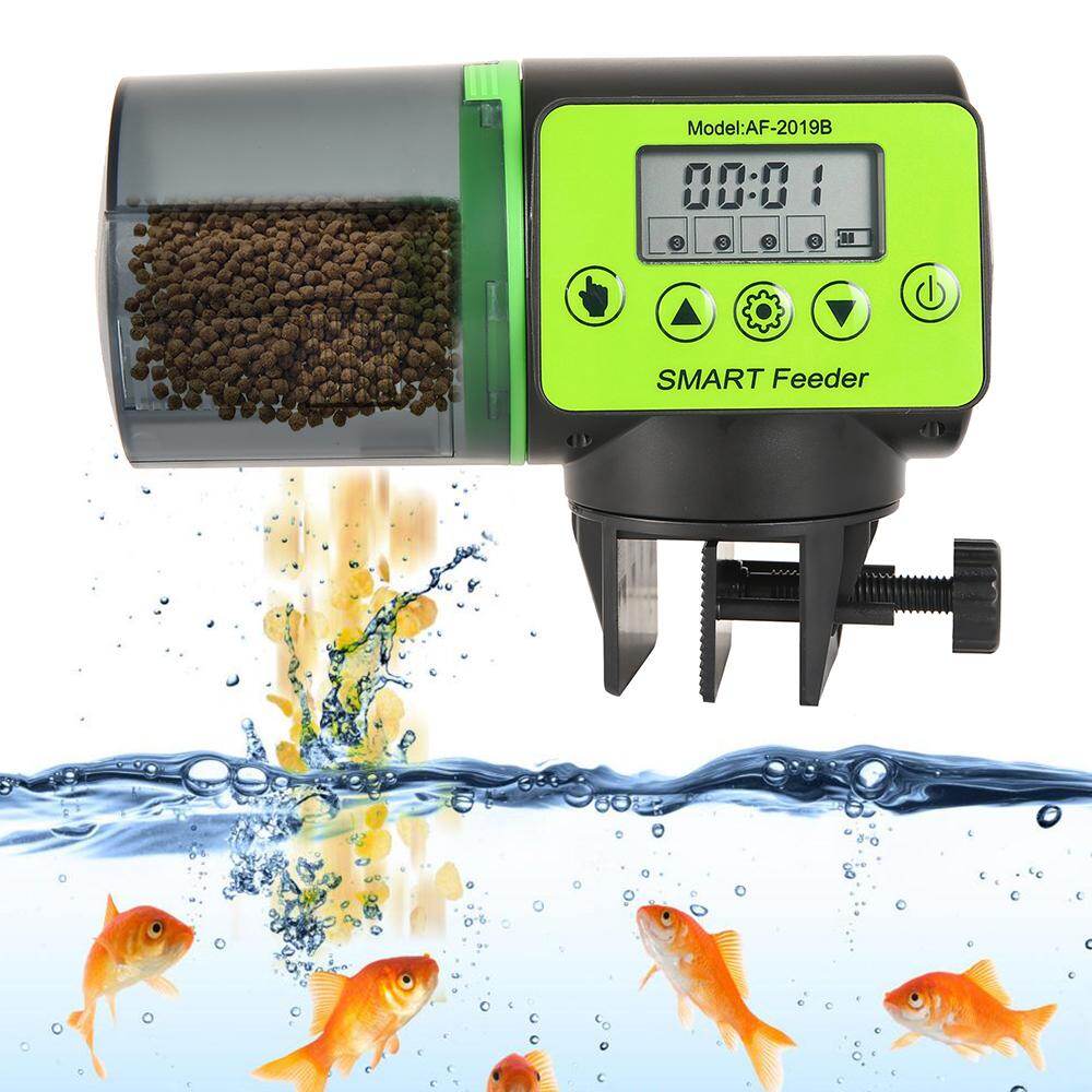 Automatic Pond Koi Fish Feeder Practically Sturdy High Quality