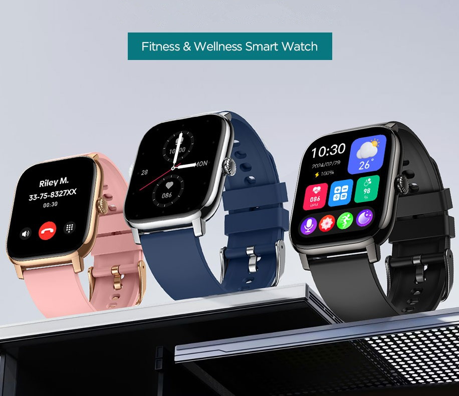 New 2026 Zeblaze Btalk Pro Voice Call Smartwatch 1.91'' High Resolution Display Health and Fitness Tracker Smart Watch ราคา 651 บาท*ส่งฟรี