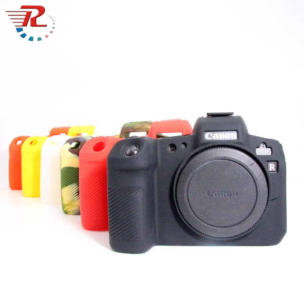 Ốp lưng canon eos r cao su silicone mềm thân máy cho canon eos r