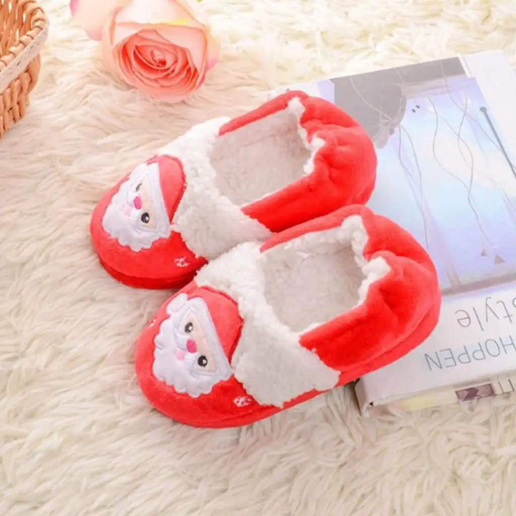 baby christmas slippers