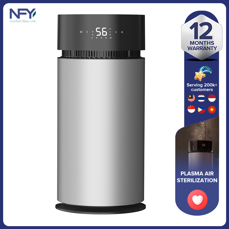 NFY New 10L Floor standing Mist free Humidifier for Home Silent Bedroom Disinfectant Large Capacity Air Purifier ราคา 6,986 บาท*ส่งฟรี