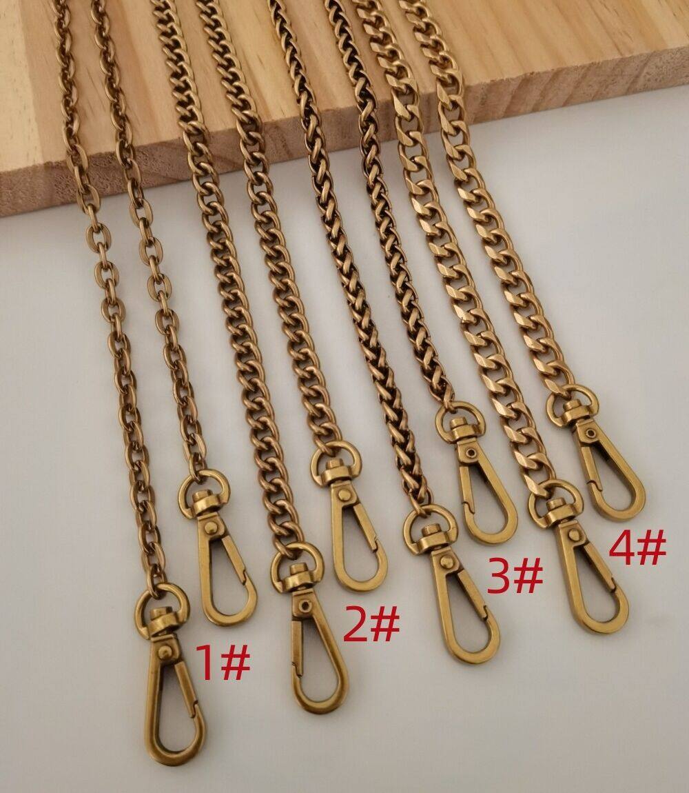 Túi đeo túi đeo dây đeo dây đeo chéo Vàng Cổ Túi xách nữ chuỗi bên túi đeo phụ kiện Túi Dây chuyền kim loại Túi Đeo Chéo Túi Đeo Vai Dây Xích