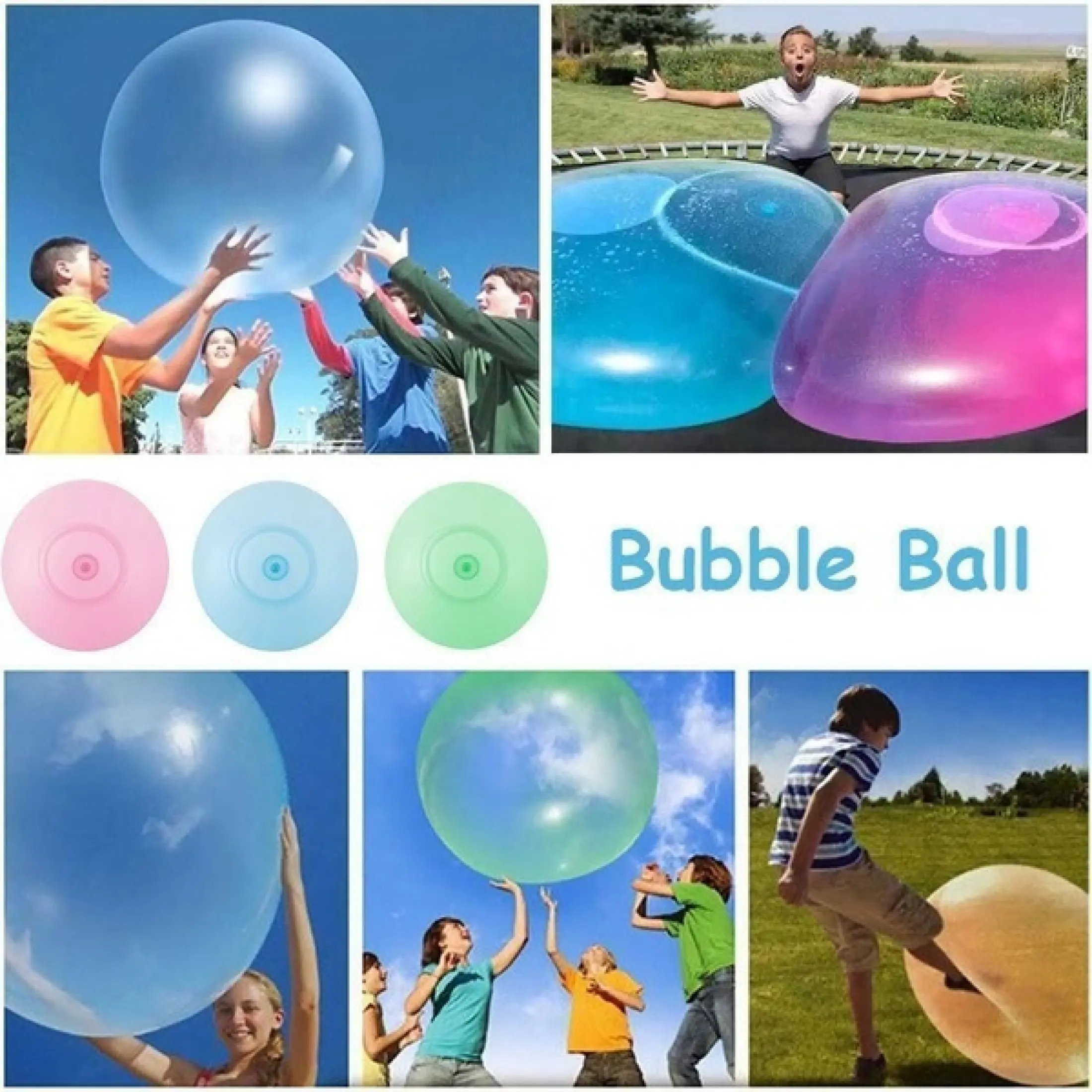 120CM Super Big Bubble Ball Inflatable 