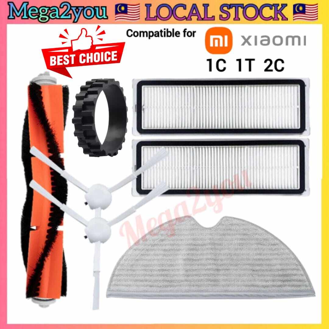 Accessoire Voor Mijia 1C Voor F9 Voor 1T Vervanging Kit Voor Mi Robot Vacuüm Mop Vervangende Borstel Filters Witte Platte Kam Kit
