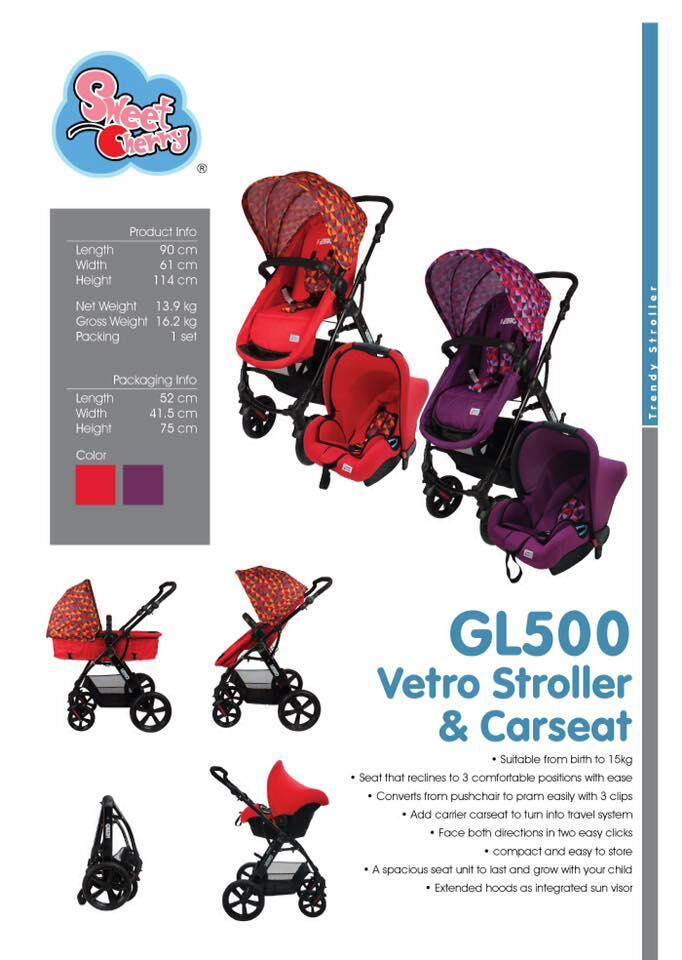 gl500 stroller