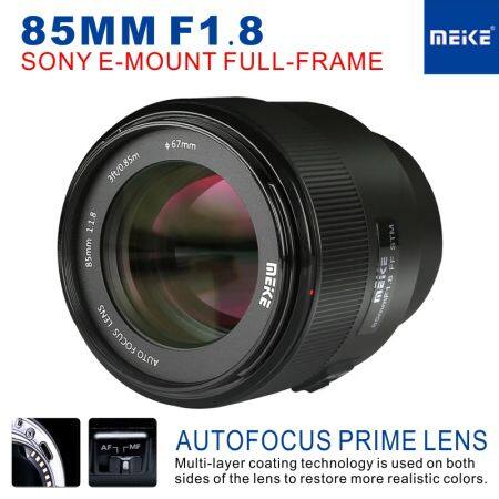 Meike 85mm F/1.8 Auto Focus Lens for Sony Cameras