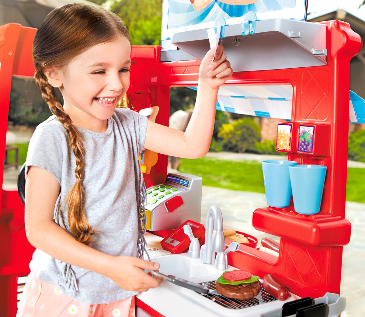 little tikes food cart