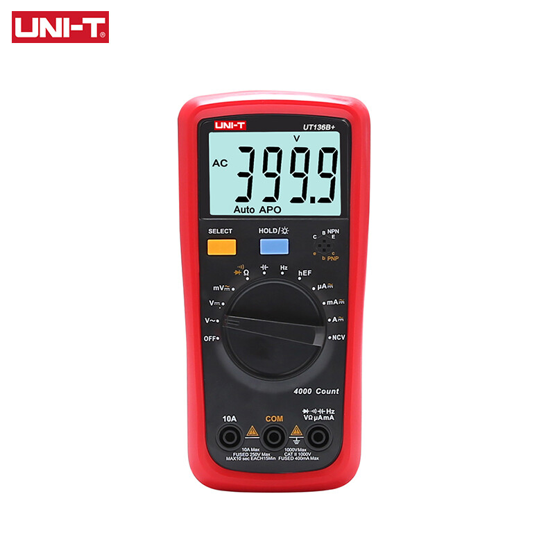 Đồng hồ vạn năng kỹ thuật số uni-t ut136b + ut136c + phạm vi tự động 1000v 10a ac dc máy kiểm tra dòng điện áp máy đo điện dung đo nhiệt độ