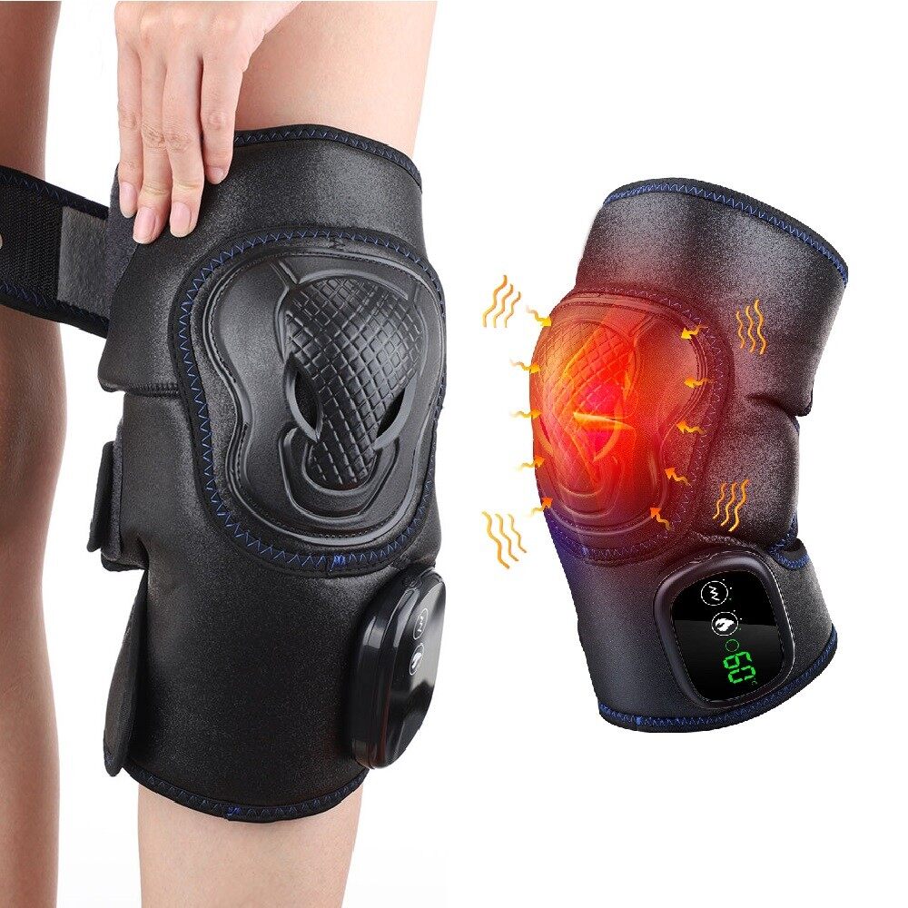 Electric Heating Vibrations Knee Massager Far Infrared Knee Brace