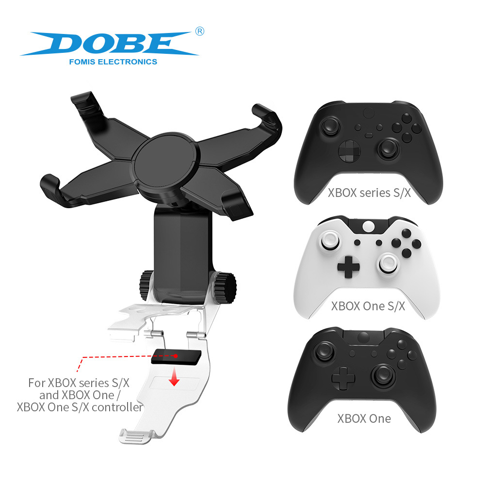 Kẹp dobe tyx-0631 chính hãng cho bộ điều khiển xbox kẹp tay cầm chơi game xbox series s giá đỡ kẹp chơi game xoay điều chỉnh được chân đế điện thoại thông minh giá đỡ tay cầm chơi game xbox series x giá đỡ điện thoại di động kẹp tay cầm chơi game xbox one