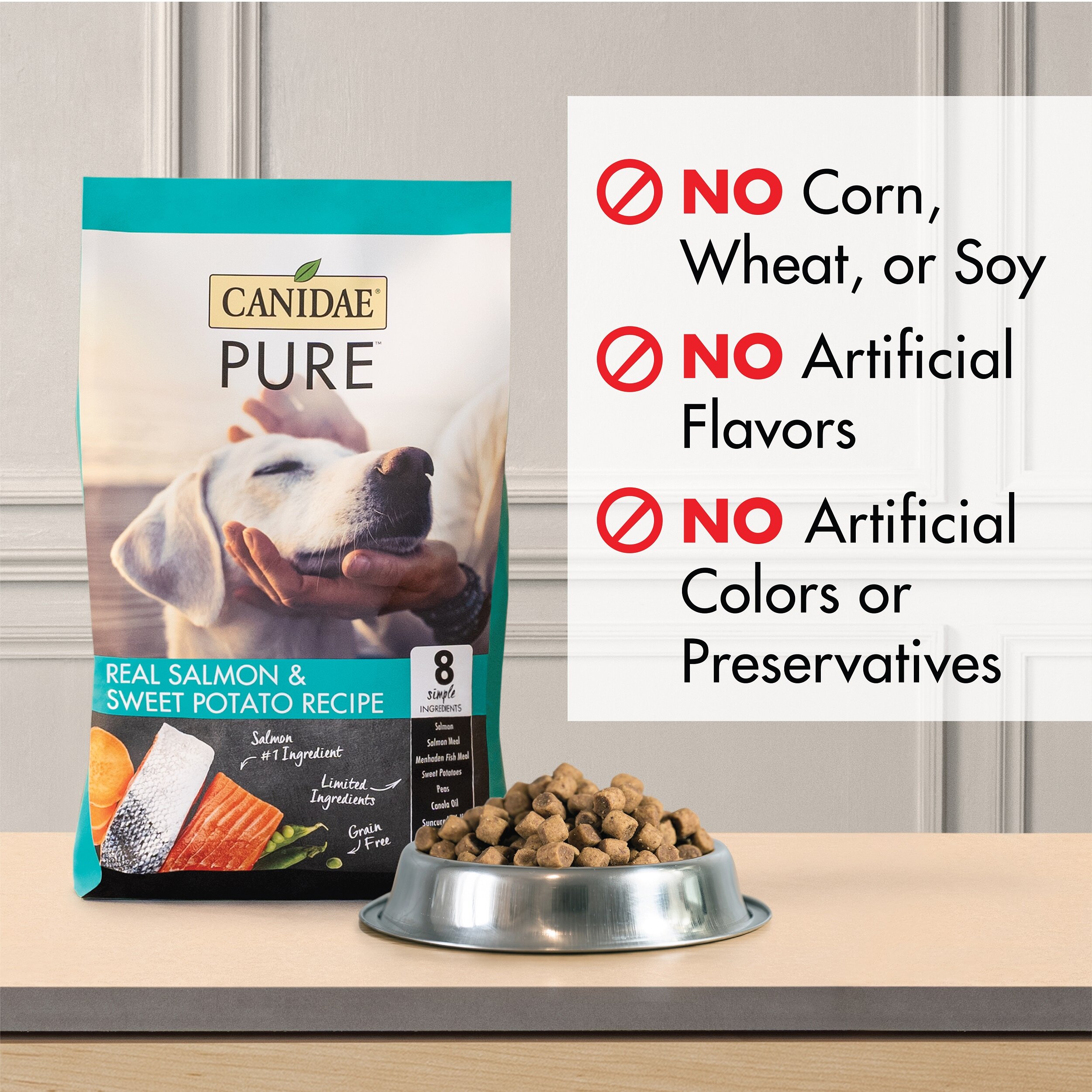 canidae grain free pure sea with salmon dry dog food