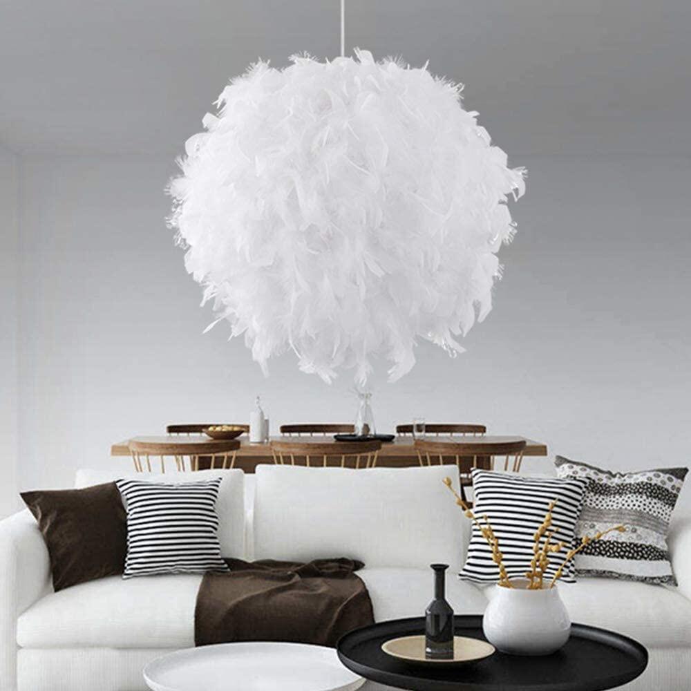 white pom pom light shade