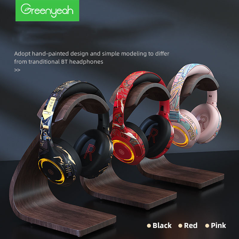 Bluetooth tai nghe tai nghe không dây chơi game tai nghe có dây trùm tai âm thanh nổi kèm micrô cho game thủ âm trầm sâu hifi